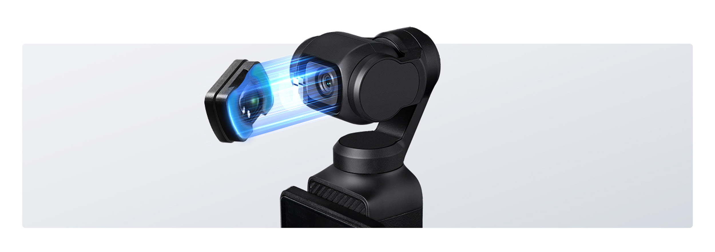 Magnetické nasazení objektivu na DJI Osmo Pocket